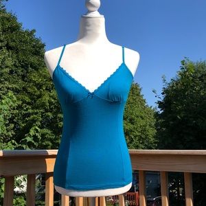 Old navy blue tank top